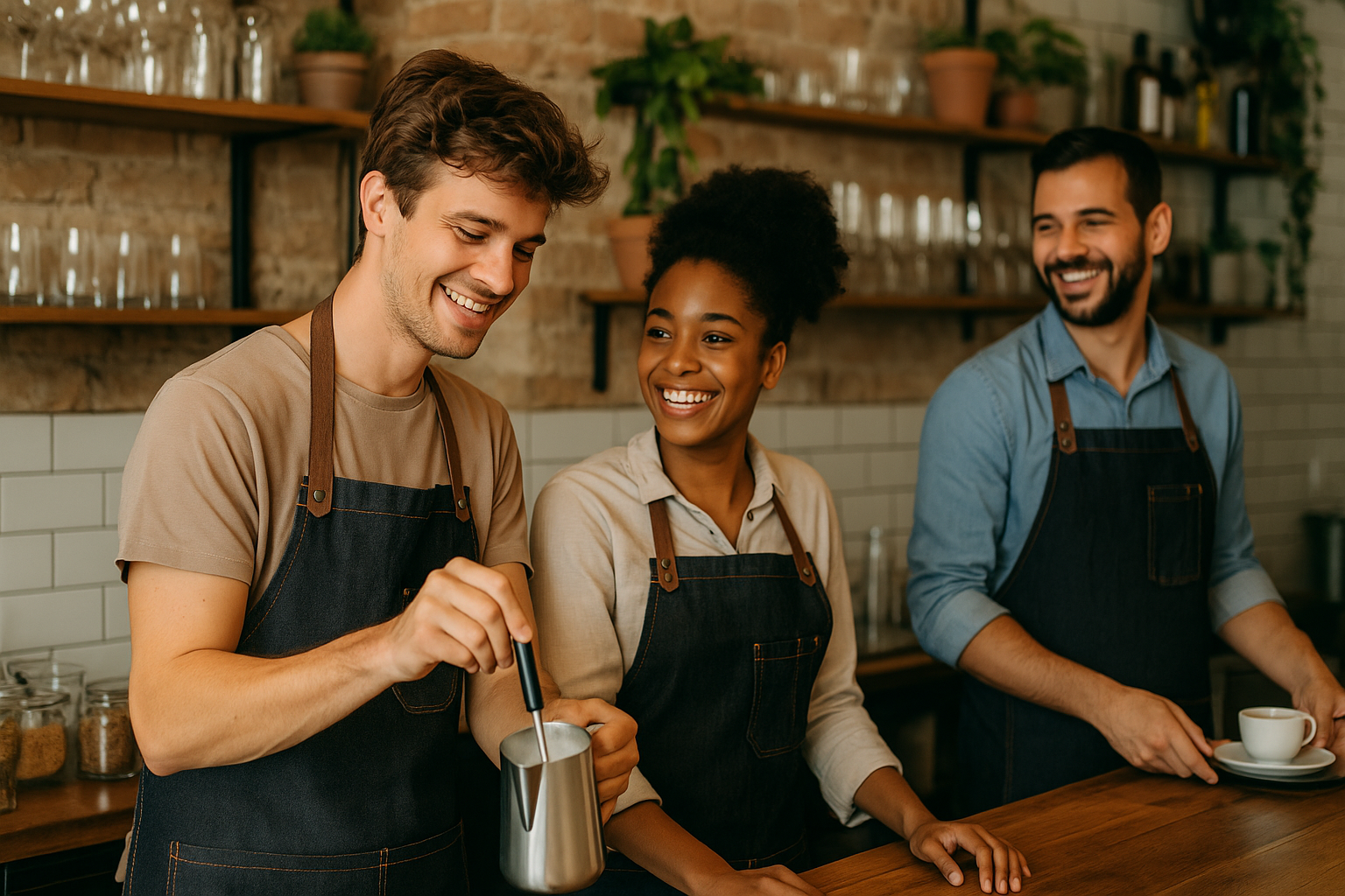 Música para cafeterías y experiencia del equipo de trabajo